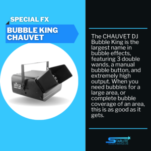 Machine à bulles CHAUVET Bubble King
