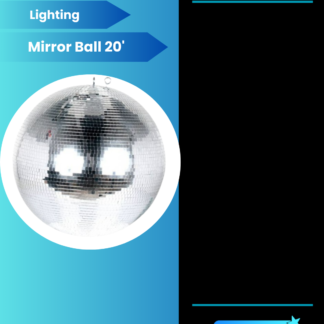 Mirror Ball 20' (NEW)