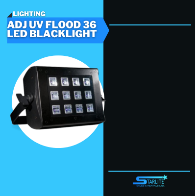ADJ UV FLOOD 36 LED BLACKLIGHT