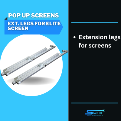 Copy of Ext. legs for Elite Screen