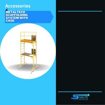 Metaltech Scaffolding System With Cage