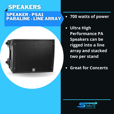 SPEAKER - PSA1 Paraline - LINE ARRAY