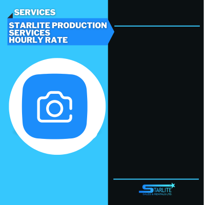STARLITE PRODUCTION SERVICES HOurLY RATE