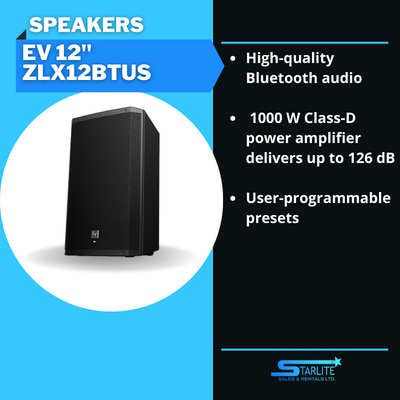 Speaker - EV 12 ZLX12BTUS