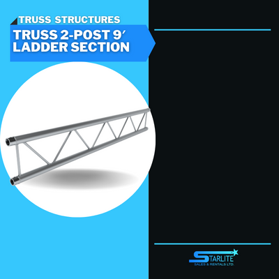 Truss 2-Post 9′ Ladder Section