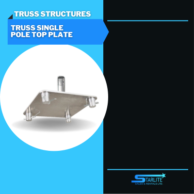 Truss Single Pole Top Plate