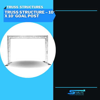Truss Structure – 10′ X 10′ Goal Post