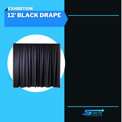 black drape